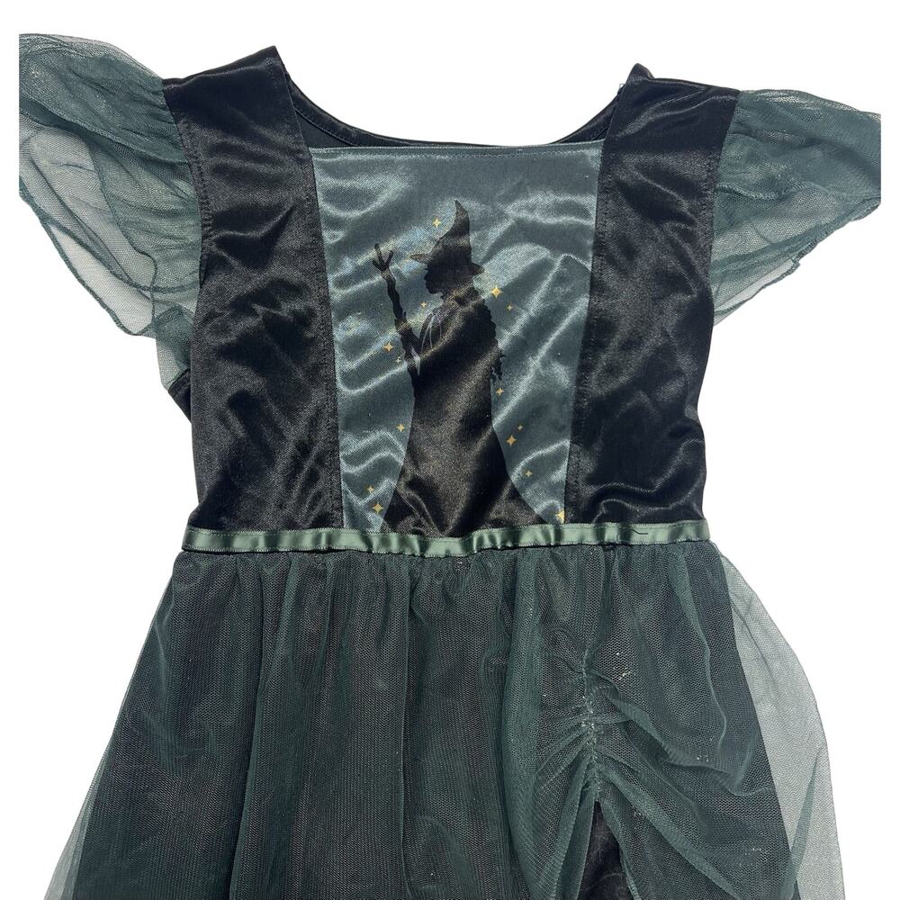 Wicked Movie Paul Tazewell Girls Elphaba Dress Up Costume Size M Halloween - Picture 3 of 10
